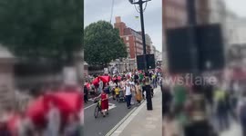 UK: Hundreds protested in London for Gaza