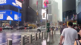 Flash Flood in New York NY, USA