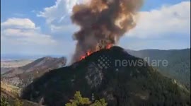 US: Quarry Fire Continues To Burn In Jefferson County, Colorado 2