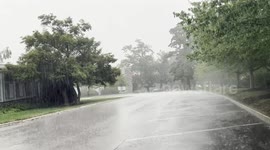Severe Thunderstorm in Montgomery PA, USA