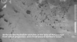 Lebanon: The IAF struck the Hezbollah launcher