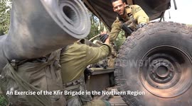 The first exercise by a regular duty infantry brigade in the northern region was completed