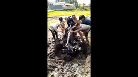 Two-month mystery solved: Missing motorbike unearthed from volcanic mudflow