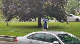 Severe Thunderstorm in Litchfield CT, USA