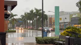 Tropical Storm Debbie Causes Flooding