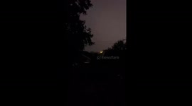 Lightning captured in Albertville, Minnesota