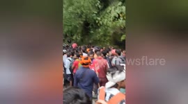 Hundreds stranded by heavy rain in northern India