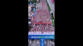 2024 Liupanshui Marathon held in SW China's Guizhou