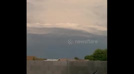 Lightning strikes captured in Arizona City, Arizona