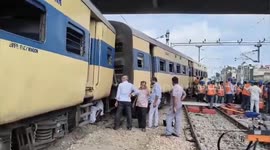 India: Two coaches of the Delhi-Saharanpur passenger train derailed in Saharanpur, Uttarpradesh no injuries casualties