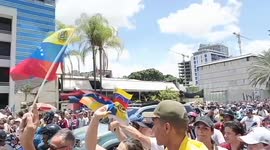 Venezuela: Opposition march in Venezuela against electoral fraud