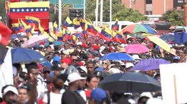Venezuela: Pro-government march in Venezuela