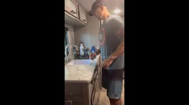 Camper Kitchen Faucet Fail