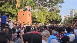 Protests in Bangladesh drive PM into exile