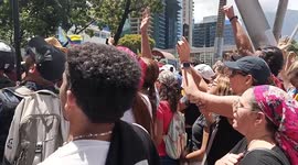 Anti-government march in Caracas