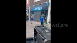 UK: Far-Right And Counter Protests Spread Across Country Following Southport Knife Attack 5
