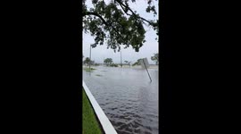 Hurricane Debby causes flooding in Tampa, Florida