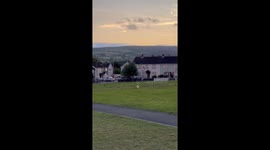 Irish man shares a glimpse of the 'World's Biggest Bonfire' ahead of 12th of July celebrations