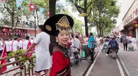 Vlog: Celebrating torch festival with Yi people in SW China