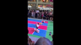 Olympic-level napping! Baby hilariously falls asleep at start of race