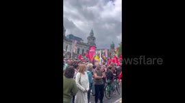 UK: Counter-Protest In Belfast