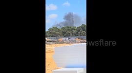 Israel: Images from inside the Israeli military base in Nahariya after the Hezbollah drone attack