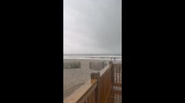 Double red flags issued in Myrtle Beach as Debby’s impacts begin