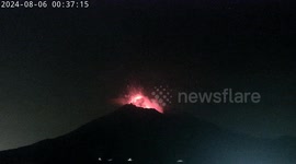 Japan: Plume during Sakurajima Volcano Eruption Reaches 3000 Meters