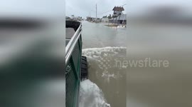United States: LCSO Swamp Buggy Brings Rescue Aid to Flood-Hit Fort Myers Beach