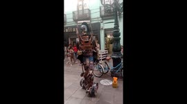 Street Performer's Transforming Costume