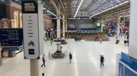 Commuter hell as Victoria Station is evacuated during rush hour