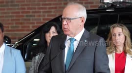 Harris picks Minnesota Governor Tim Walz as running mate