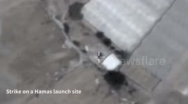 The IAF conducted precision strikes on the launch sites in Gaza