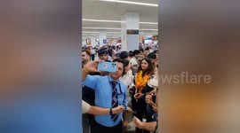 Indian athlete given hero's welcome after winning two medals at Paris Olympics