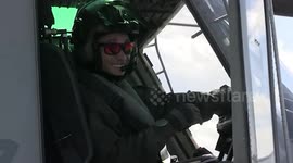 Japan: HMLA-367 conducts flightline operations at Camp Metabaru