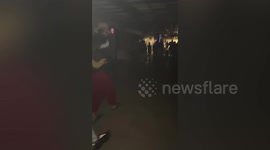 Passengers terrified in airport blackout in Thailand