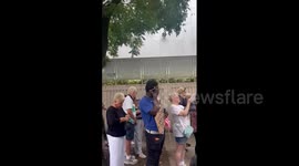 US: Supporters Wait In Lines Ahead Of Kamala Harris’ Rally In Philadelphia