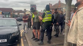 Man arrested in Peterborough counter protest as far-right riots continue in the UK