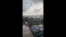 Tornado Touches Down in Buffalo, New York
