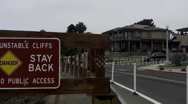 Erosion Threatens Sunset Cliffs Boulevard