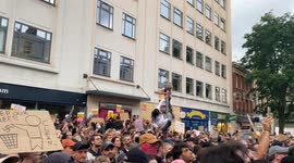 The City of Brighton protests against the Far Right 7th August 2024