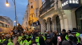 The City of Brighton protests against the Far Right 7th August 2024