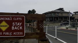 Erosion Threatens Sunset Cliffs Boulevard