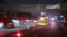 USA: Hawthorne Pedestrian Killed on 105 Freeway