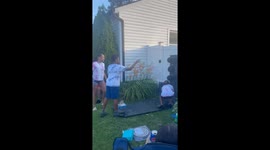Gender reveal in Roseville, California