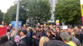 Brentford stands up for refugees and against racists