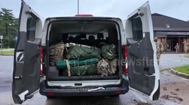 USA: Georgia National Guard prepares to respond to Tropical Storm Debby- B-Roll Package