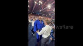 France: Congratulations, King Teddy, on this great final and this fourth Olympic title