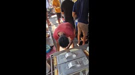 Watch this delicious street food cake being made in Indonesia