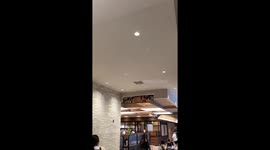 Buildings sway in Kumamoto, Japan during 7.1 magnitude earthquake